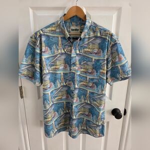 RSVLT Rick And Morty "Citadel Of Ricks" KUNUFLEX Men's Shirt